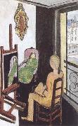 Henri Matisse The Painter and his Model (mk35) oil